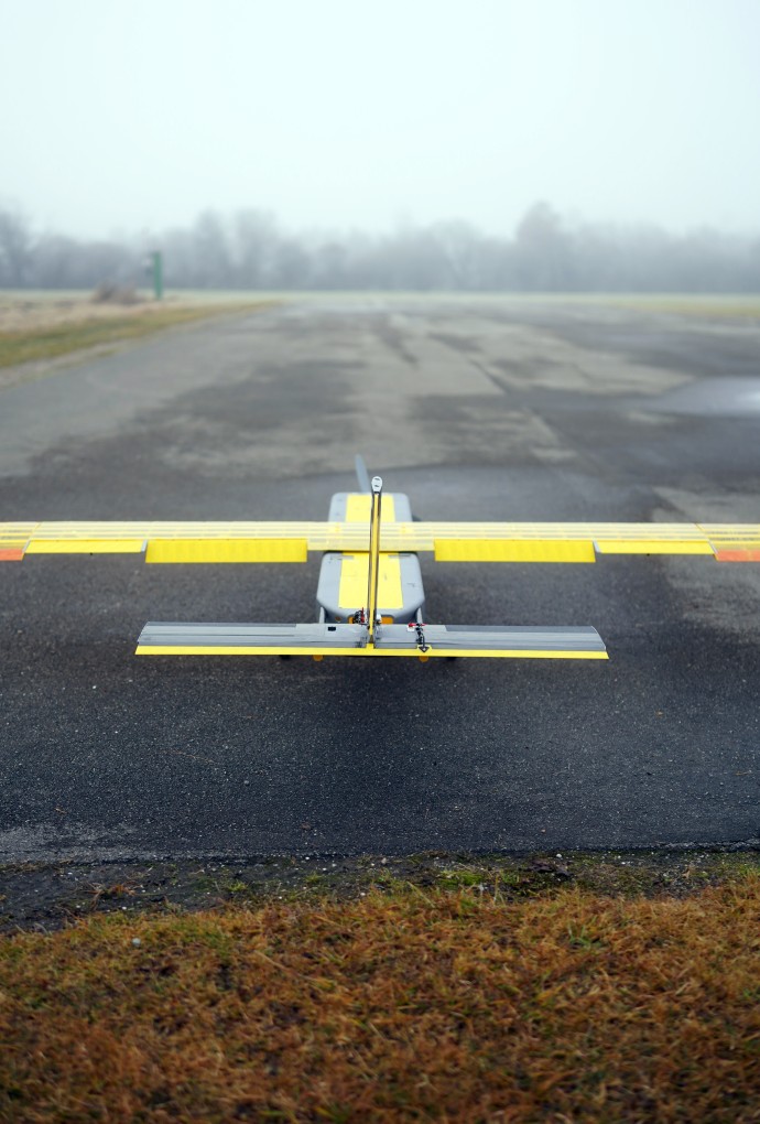 Prototyp auf der Startbahn