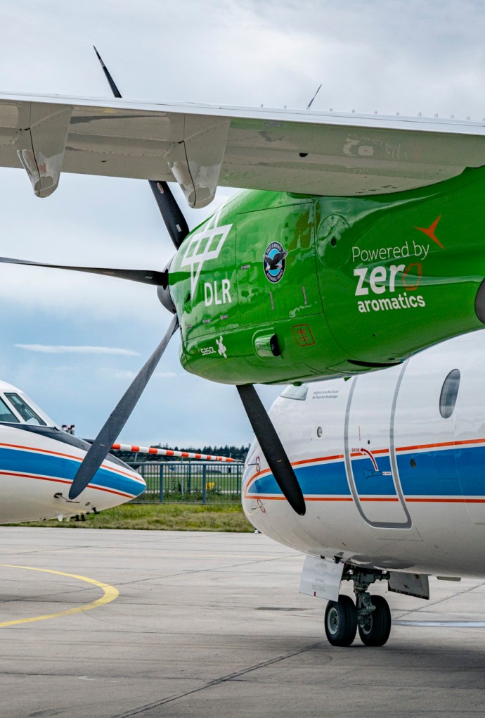 Zero Aromatics statt Jet-A1