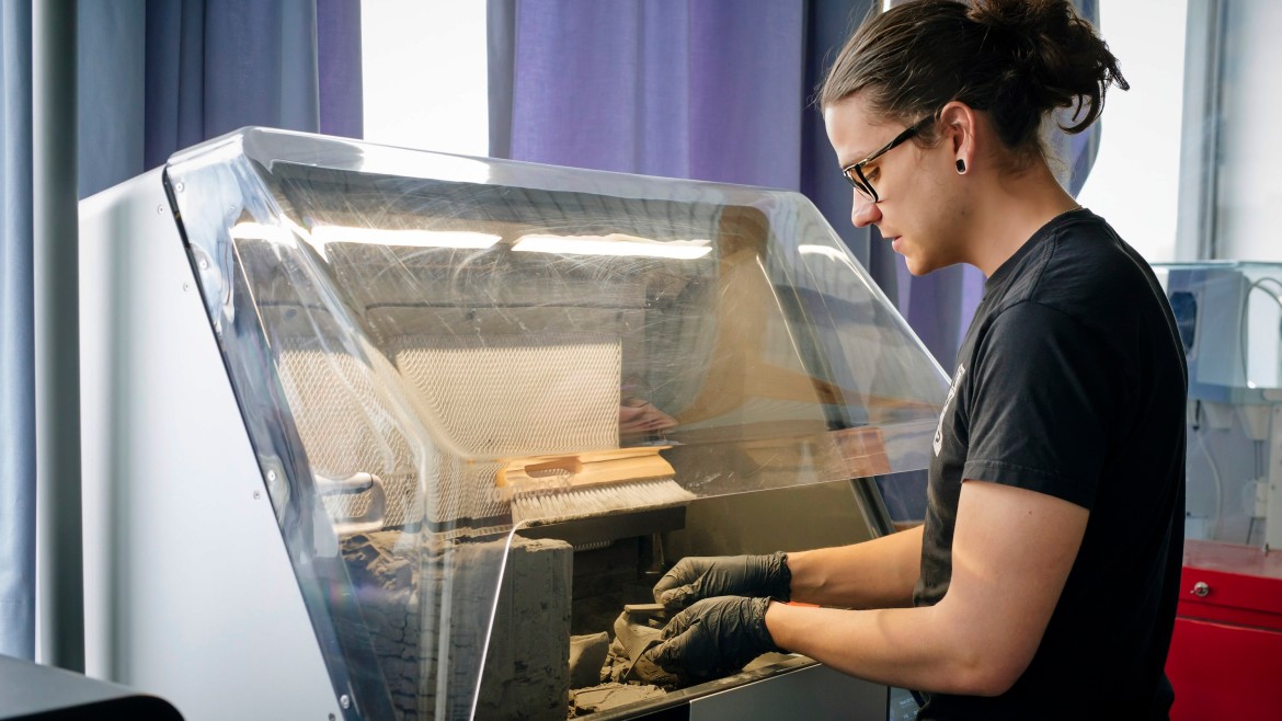 Fertigung im Rapid Prototyping and Manufacturing Lab