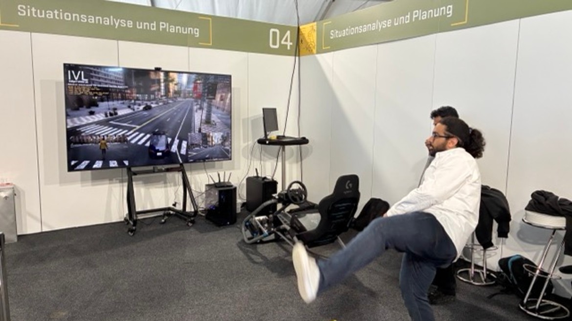 Auch eine VR-basierte Simulationsumgebung wurde entwickelt. 