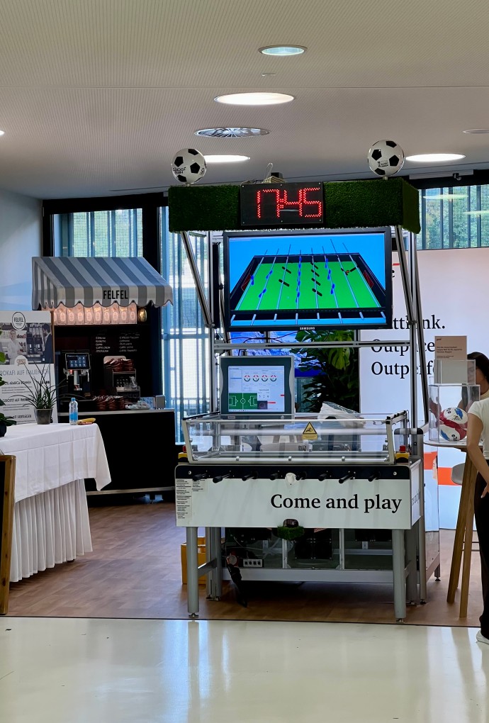 Der Tischkicker zu Gast auf dem SEF 2026.