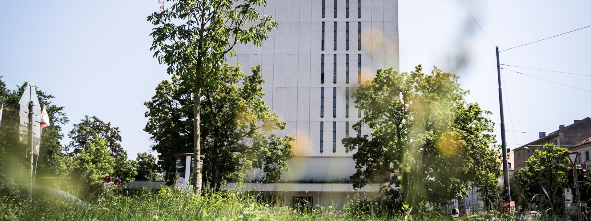 Gebäude an der Hochschule München in der Lothstraße 64