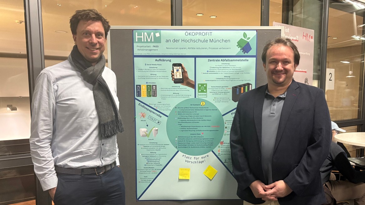 Prof. Markus Klein und Prof. Benjamin Kormann