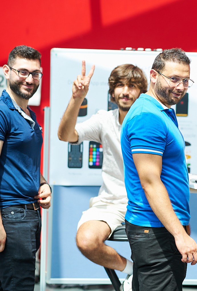 Studierende der Fakultät für Elektrotechnik und Informationstechnik