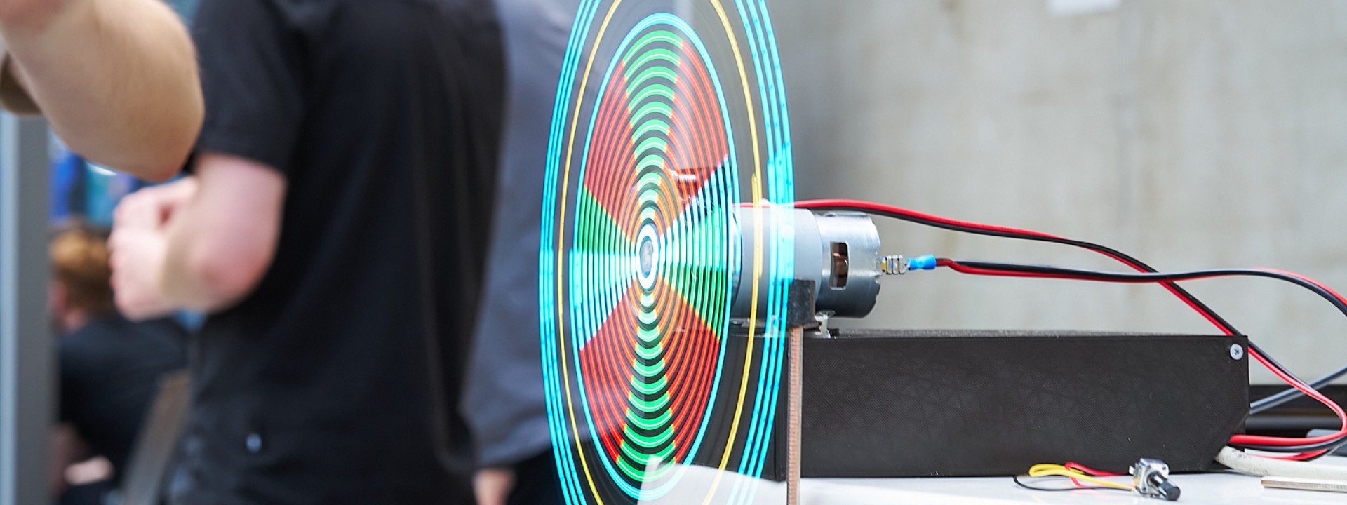Exponat auf der PRojektvernissage an der Hochschule München