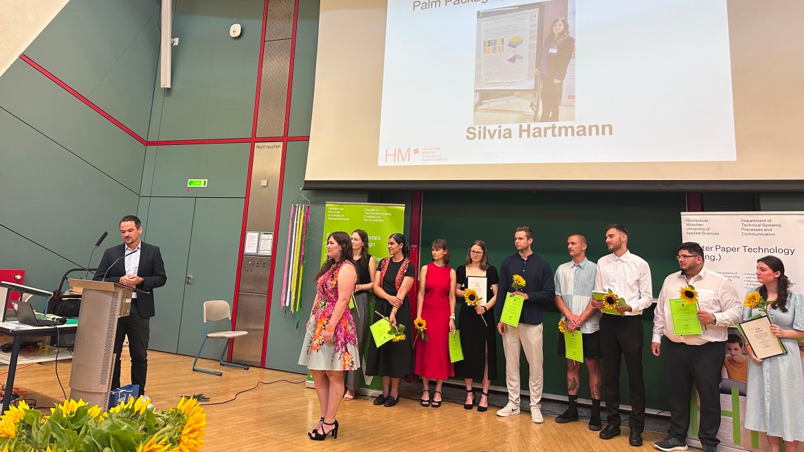 Bester Master-Abschluss im Studiengang „Verpackungstechnik“: Silvia Hartmann