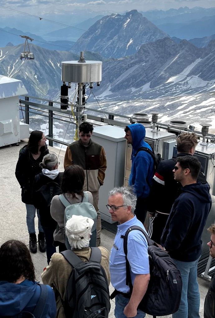 Exkursion zur Wetter- und Umweltforschungsstation Schneefernerhaus (Zugspitze)