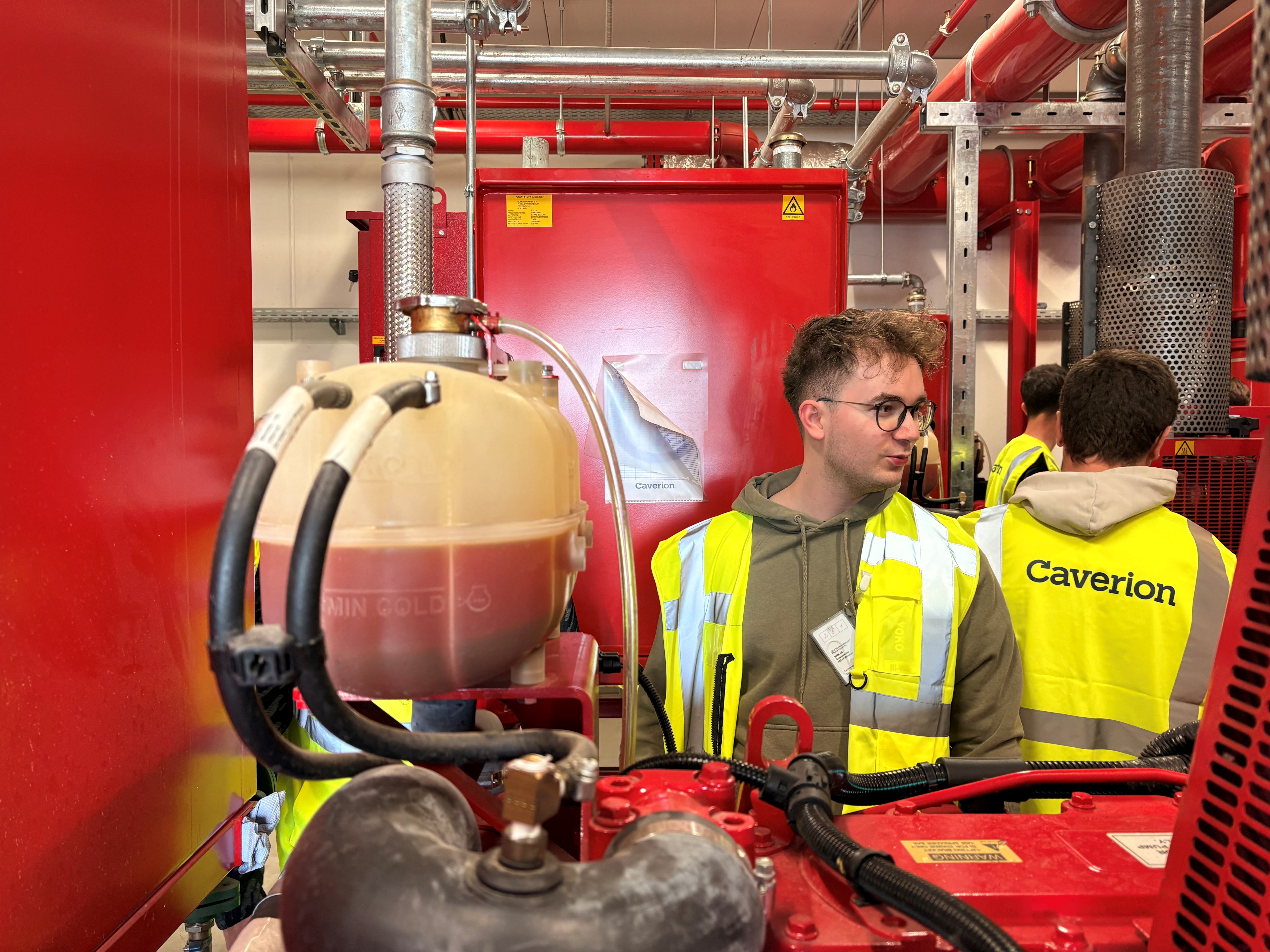 Exkursion zu Caverion