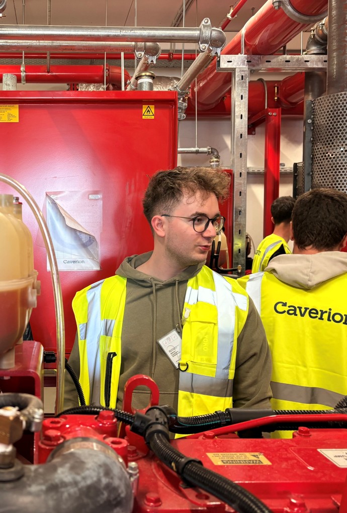 Exkursion zu Caverion