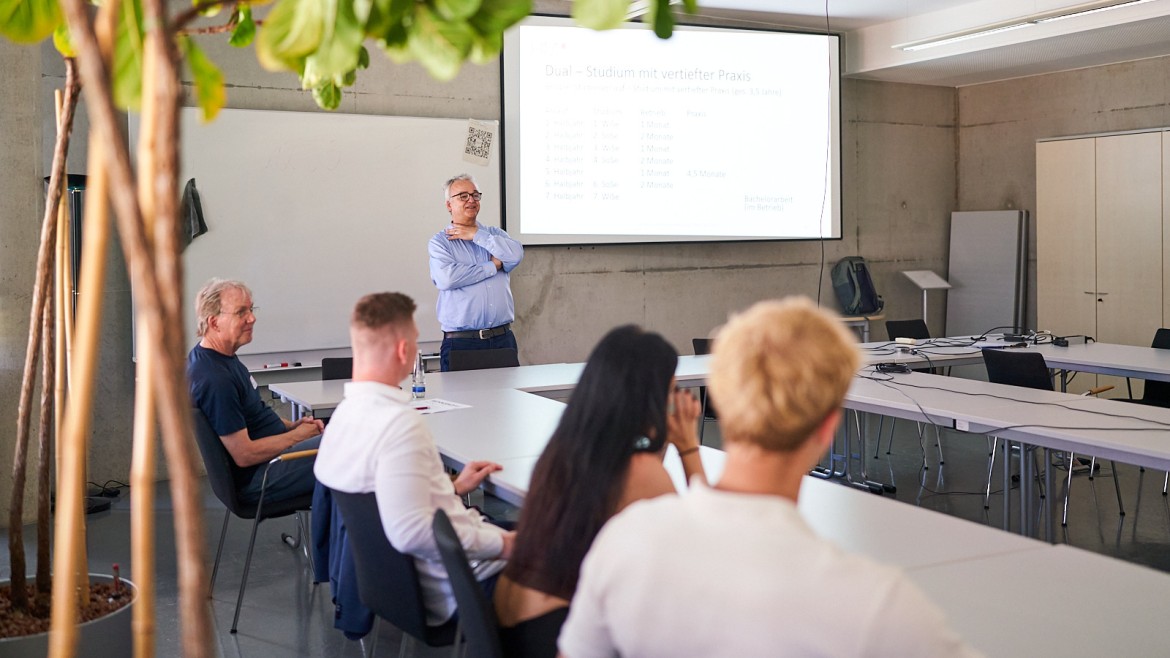 Workshop zum dualen Studium der Energie- und Gebäudetechnik