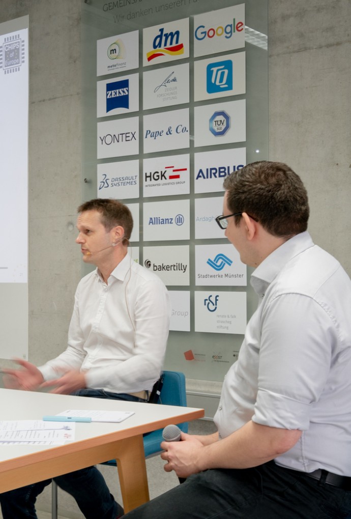 Rainer Schmidt-Rudloff (Infineon Technologies AG), Markus Schieber (SUSS MicroTec SE), Christian Manneschmidt (European Center of Power Electronics)