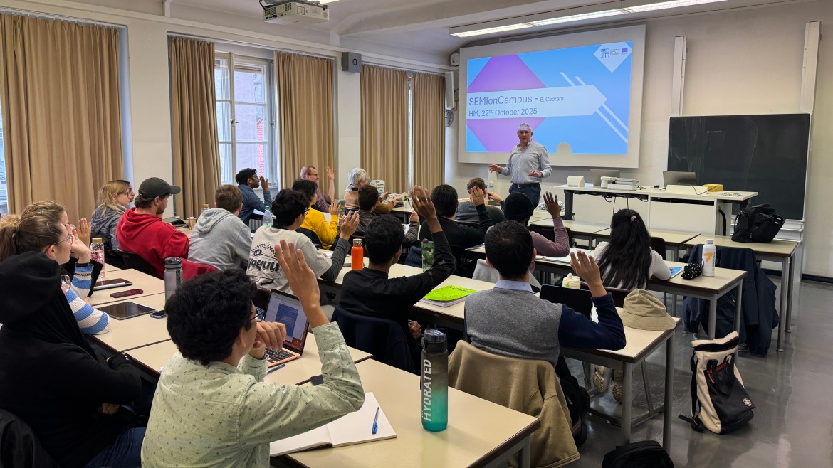 Halbleiterverband semi Europe zu Gast (Foto: Christina Schindler) Halbleiterverband semi Europe zu Gast