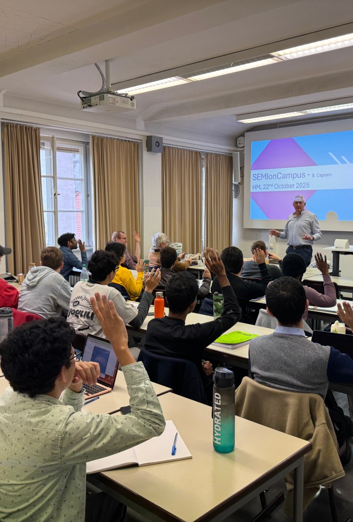 Halbleiterverband semi Europe zu Gast (Foto: Christina Schindler) Halbleiterverband semi Europe zu Gast