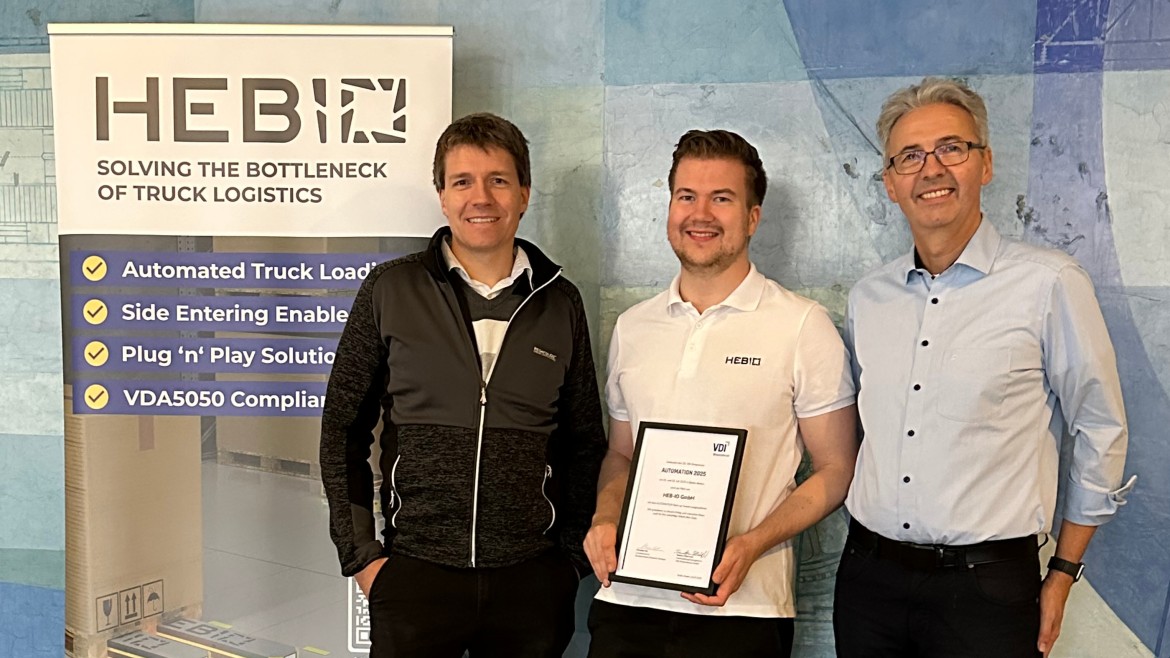 HEBIO: Robotik-Start-up gewinnt Pitch-Wettbewerb beim VDI-Kongress AUTOMATION