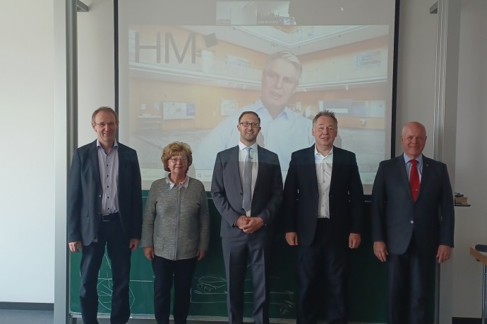 Jan Winter im Kreis des Promotionsausschusses