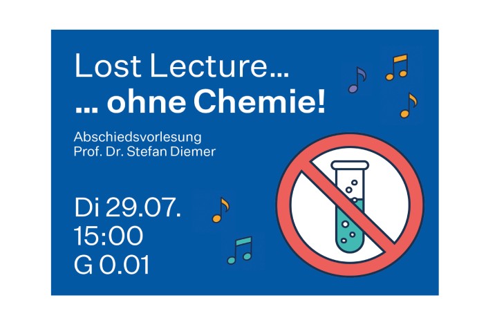 Last Lecture - Abhschiedsveranstaltung (Graphik: William Helmert) Abschiedsvorlesung Last Lecture - Veranstaltungshinweis