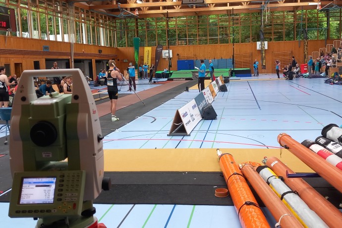 Foto in der Halle