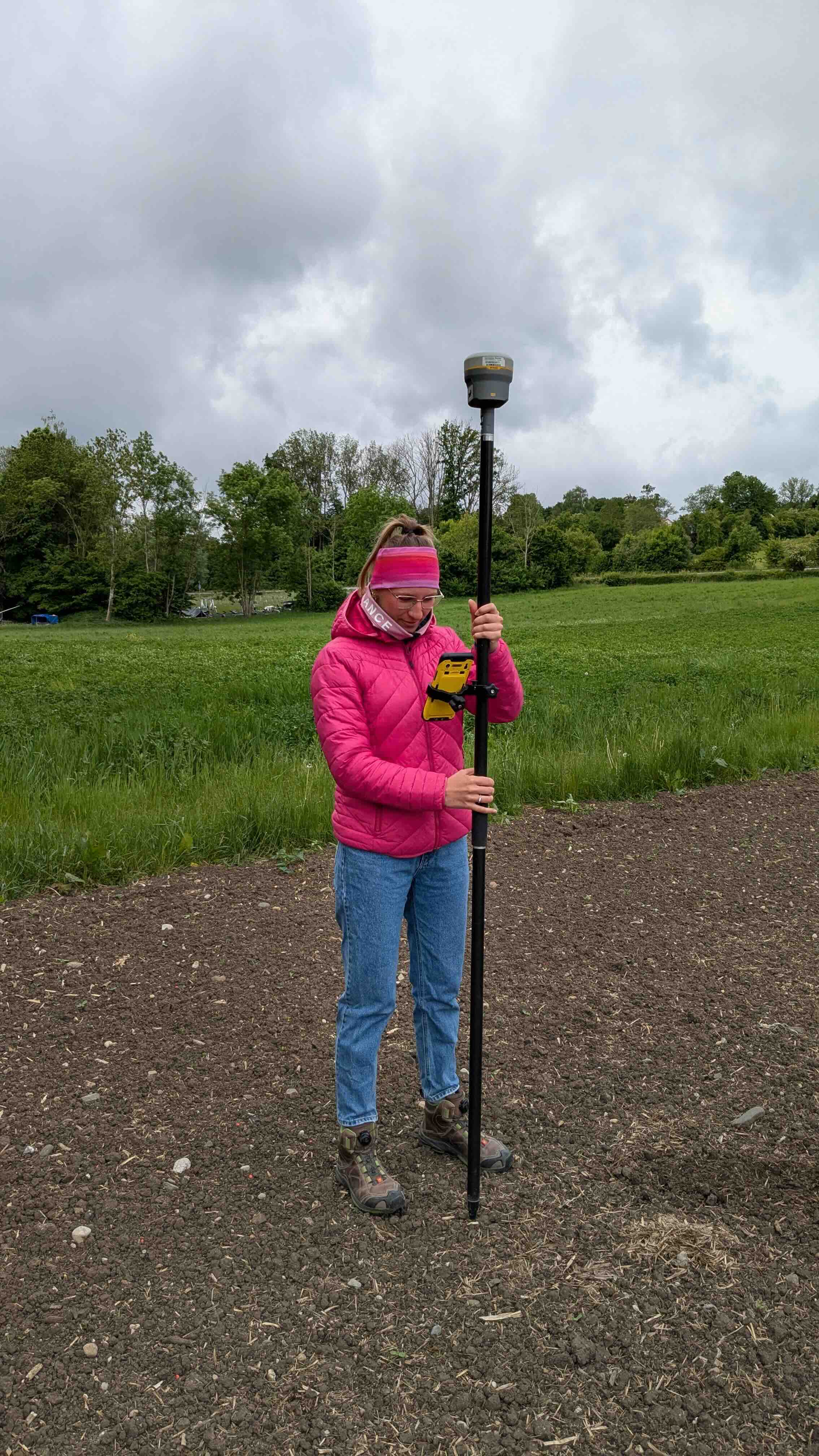 Präzise Punktabsteckung mit GNSS 