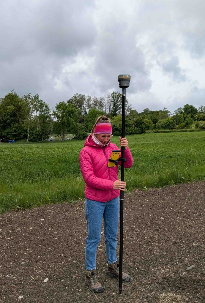 Präzise Punktabsteckung mit GNSS 