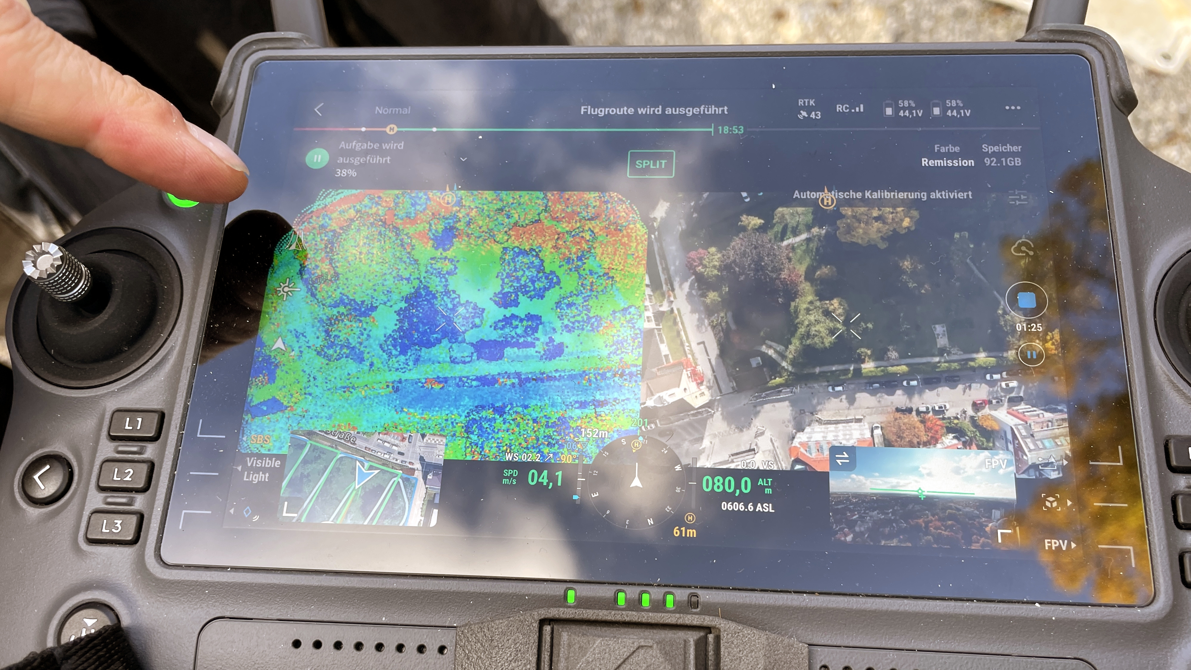 Bildschirmfoto Controller