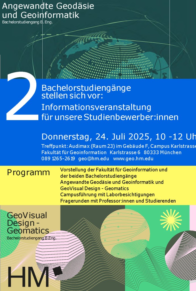 Tag für Studienbewerber:innen (Bild: Fakultät für Geoinformation) Tag für Studienbewerber:innen