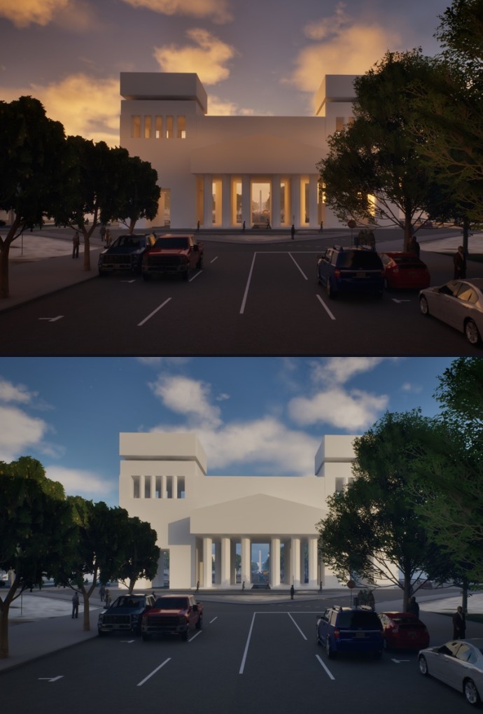 Vergleich verschiedener Szenarien