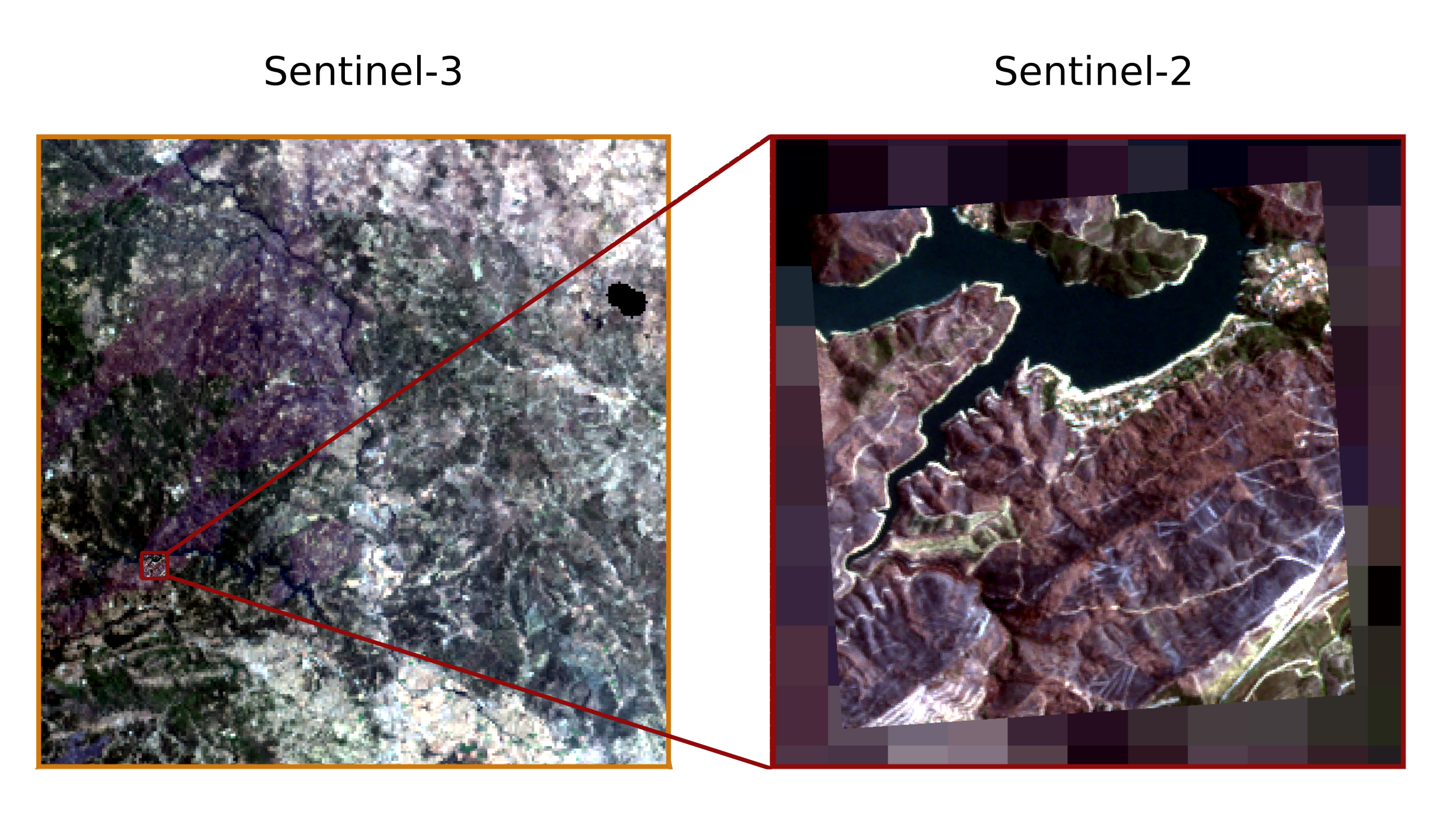 satellite images
