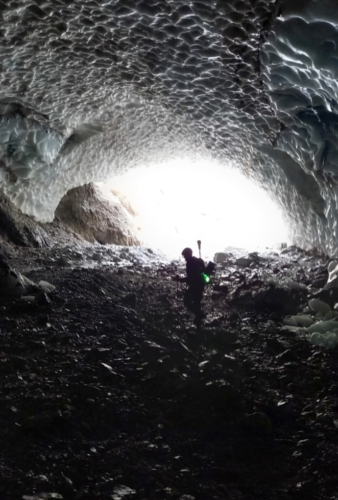 Foto in Höhle