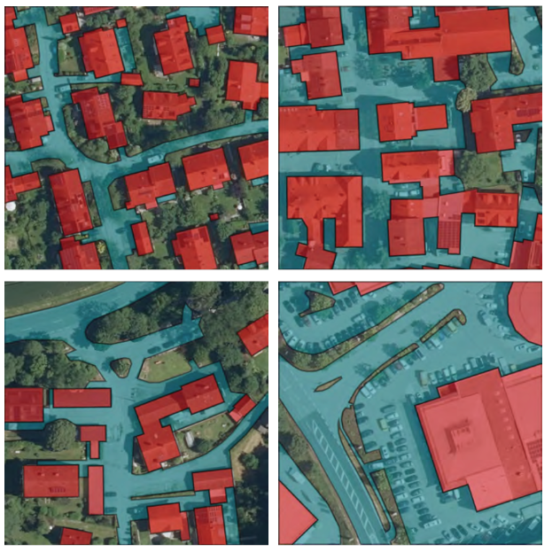 Orthophotos mit Overlay