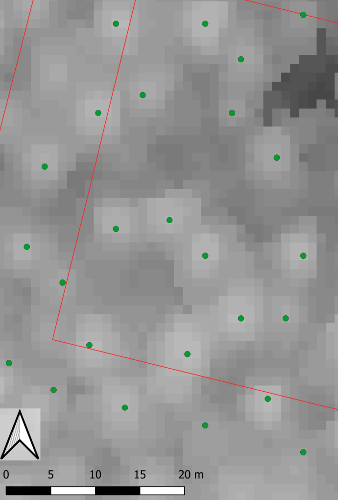 Rasterbild mit Overlay