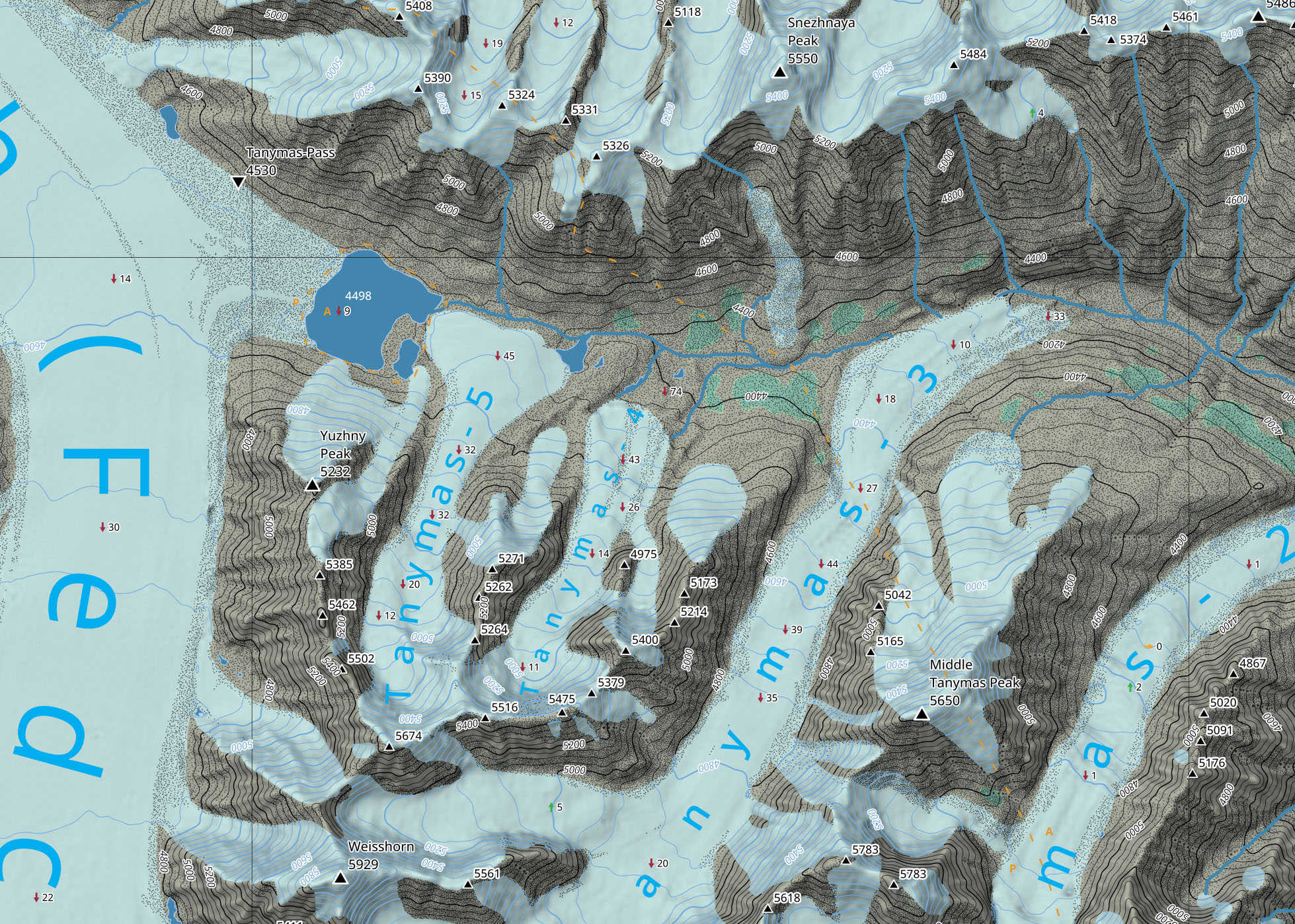 Ausschnit aus der finalen Karte