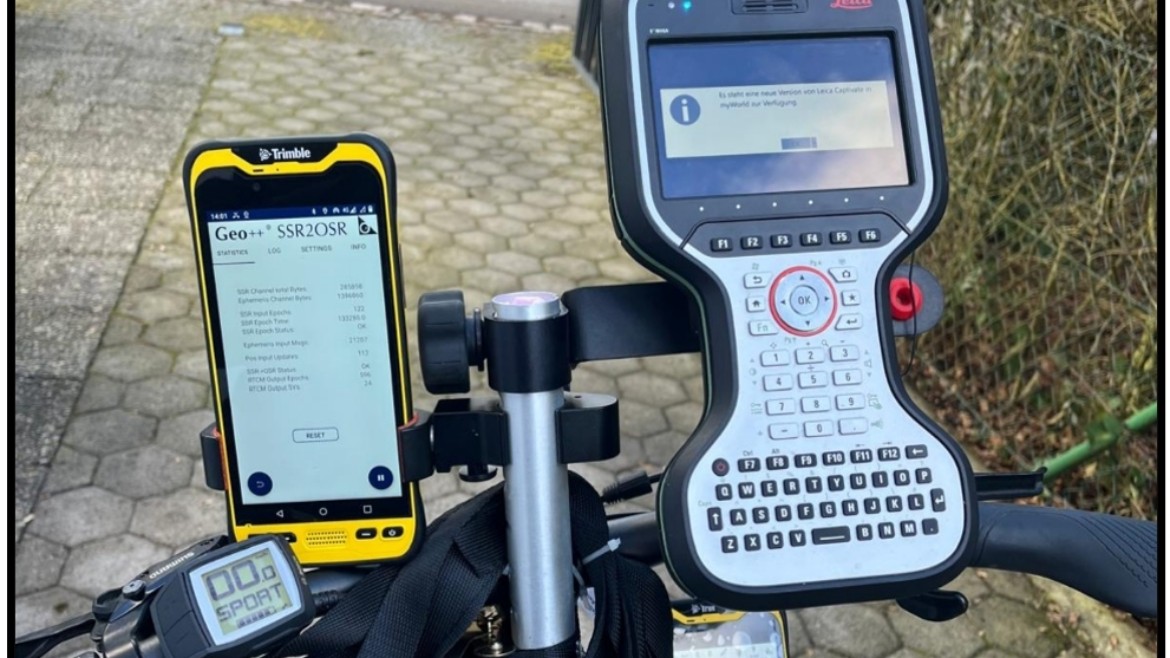 Instrument am Fahrradlenker