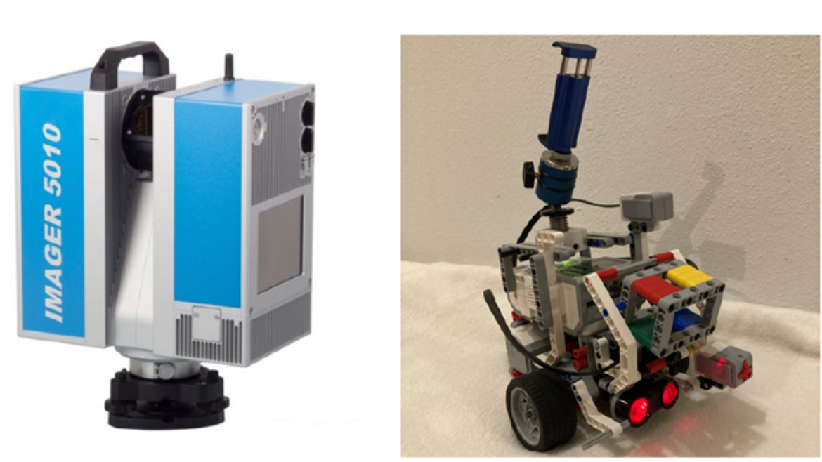 Laserscanner, Lego-Roboter