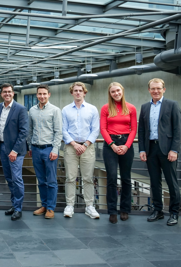 Neu gewählter Fakultätsrats HM.WING - WS 25/26 (Foto: Paul Zenner) Neu gewählter Fakultätsrats HM.WING - WS 25/26