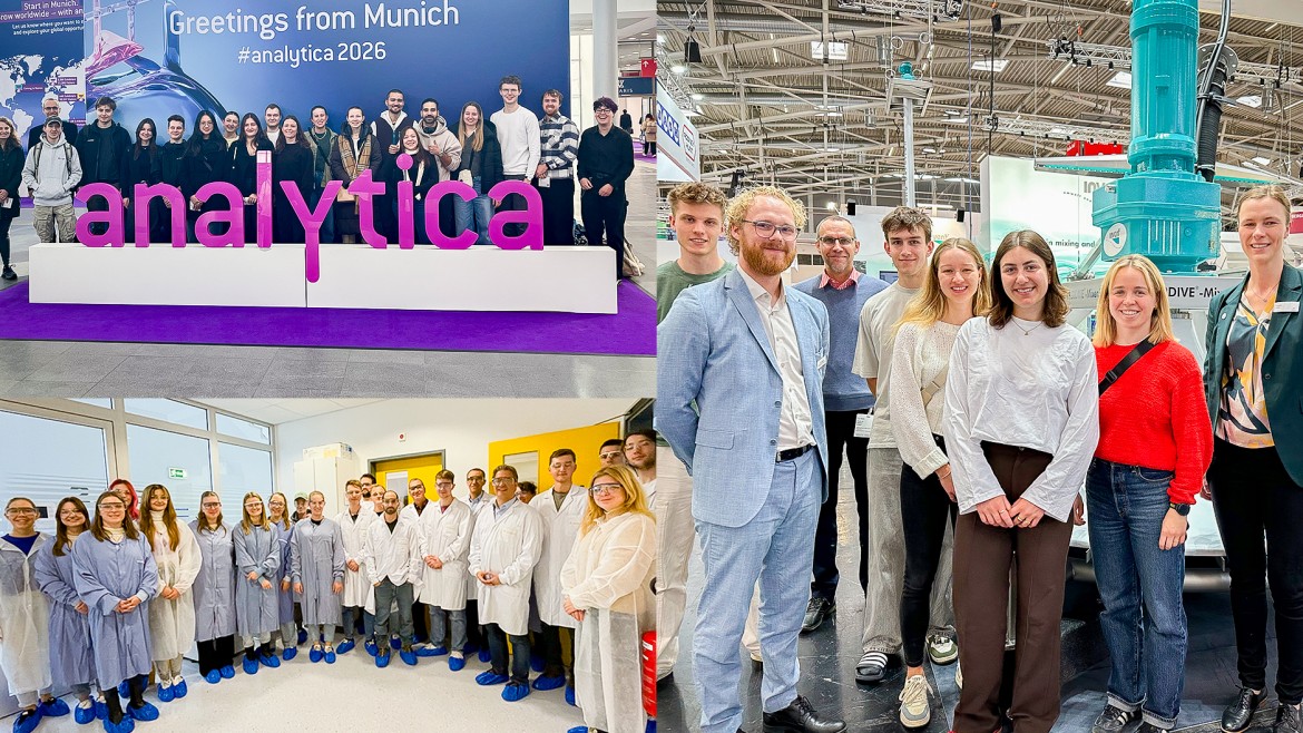 Exkursionen zur Analytika, IFAT und Novartis Austria 