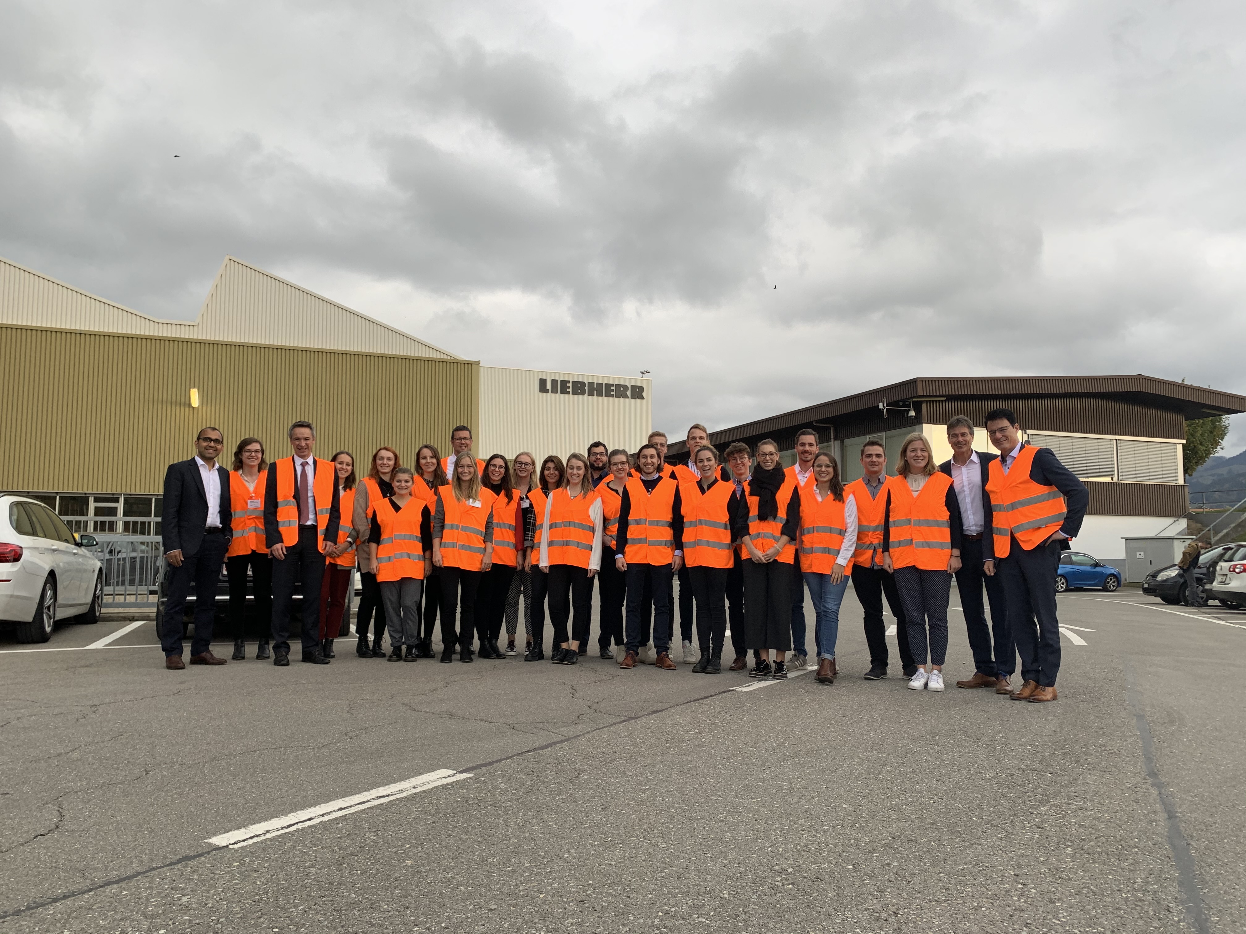 Werksführung am LIEBHERR Standort in Bulle