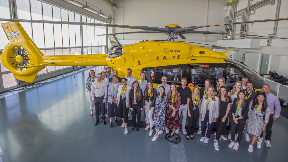 Gruppenphoto @ Airbus in Donauwörth