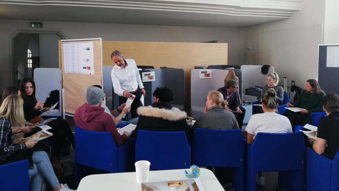 Projektbriefing durch Fa. TIERRAFINO