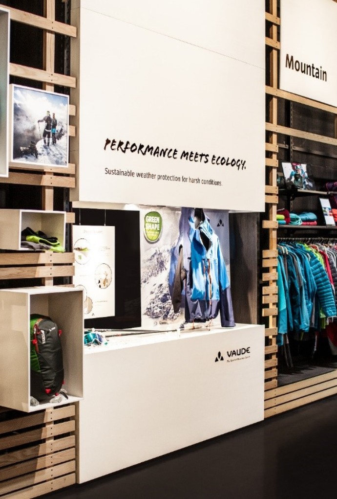 Umweltbewusstsein beim Ladenbau