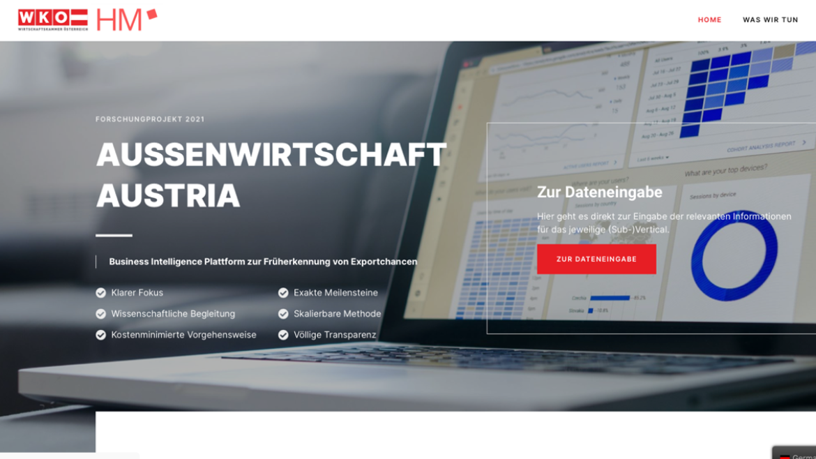 Screenshot IGT Landingpage