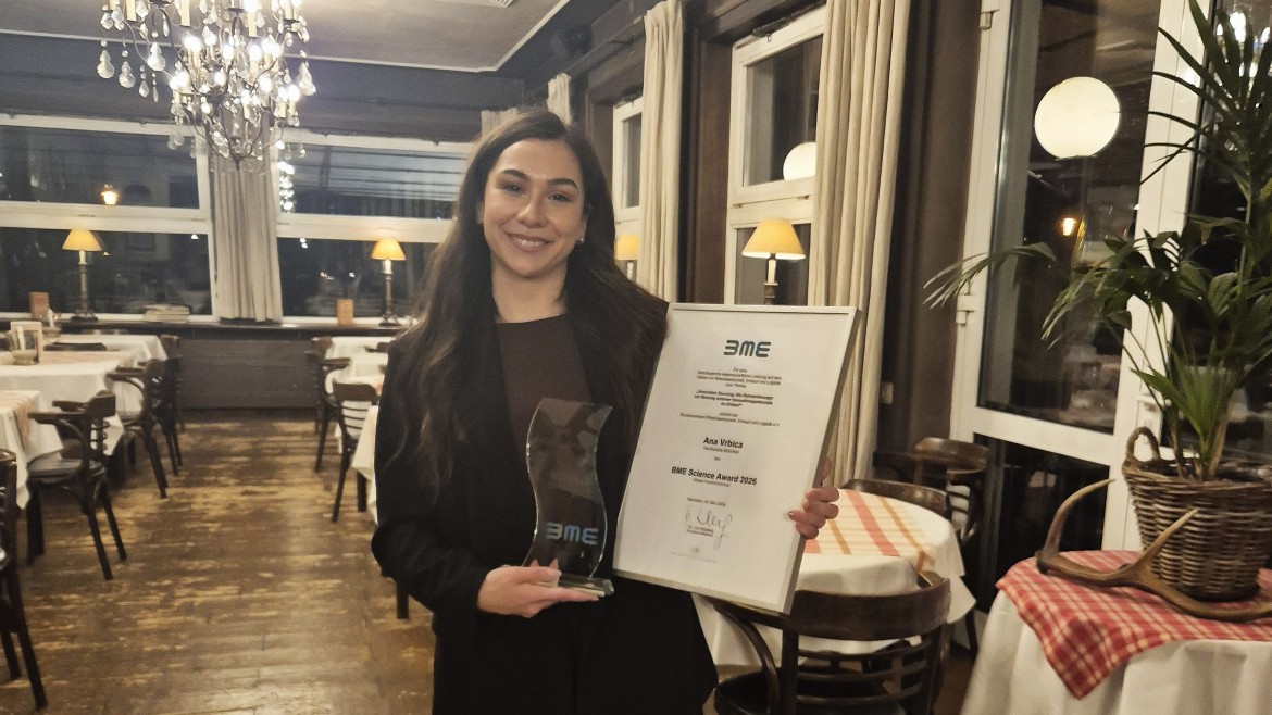 HMBS-Alumna gewinnt Wissenschaftspreis