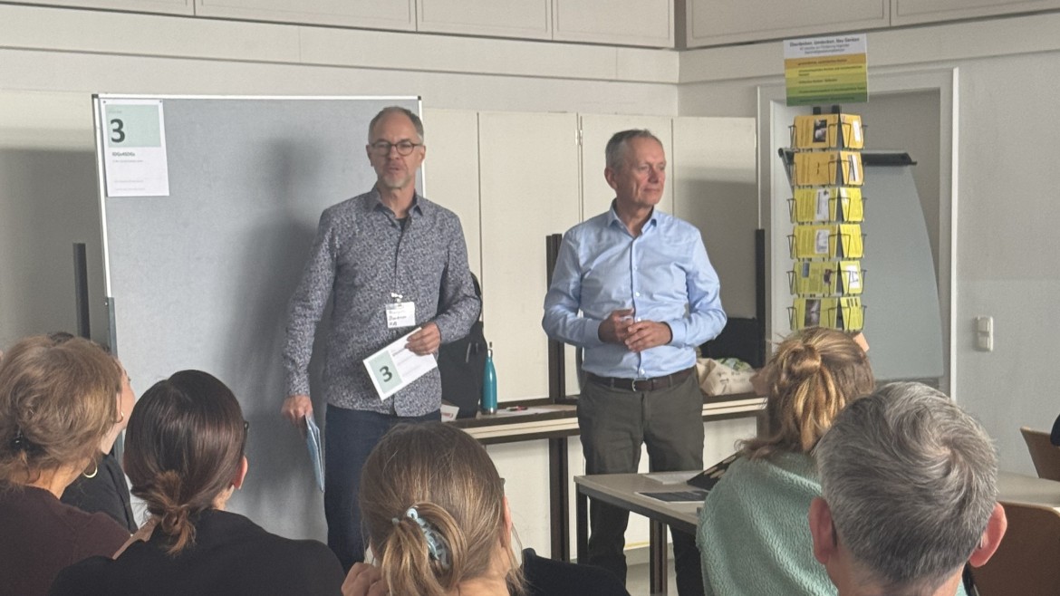 Prof. Dr. Georg Zollner (HMBS) & Prof. Dr. Ralph Bucher (Design)
