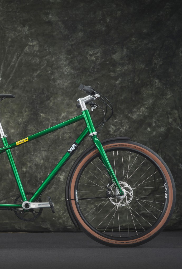 Auf den Bild ist der Fahrrad 