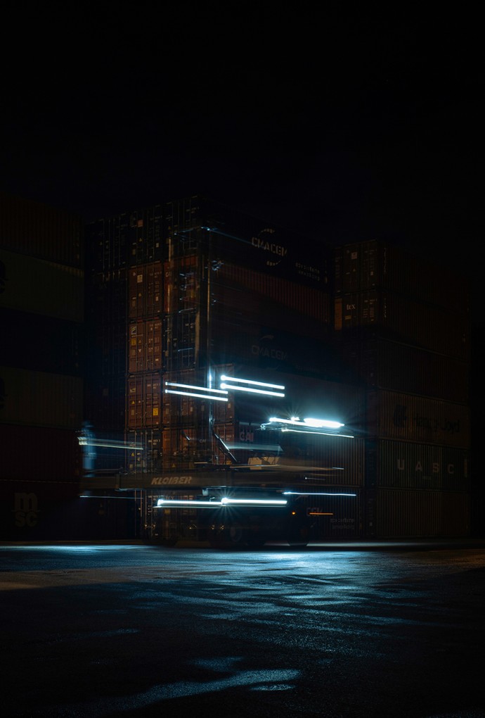 Bild zeigt Container Ablage