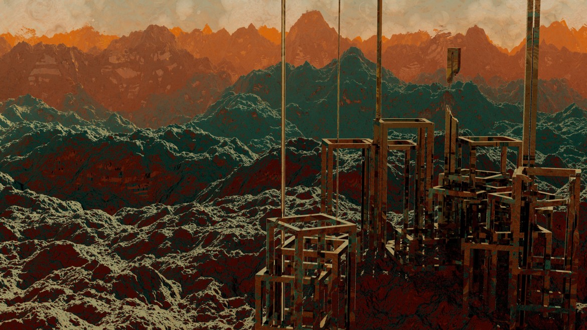 Bild zeigt Ai generierte Landschaft