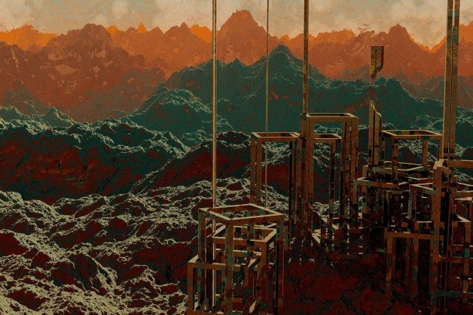 Bild zeigt Ai generierte Landschaft