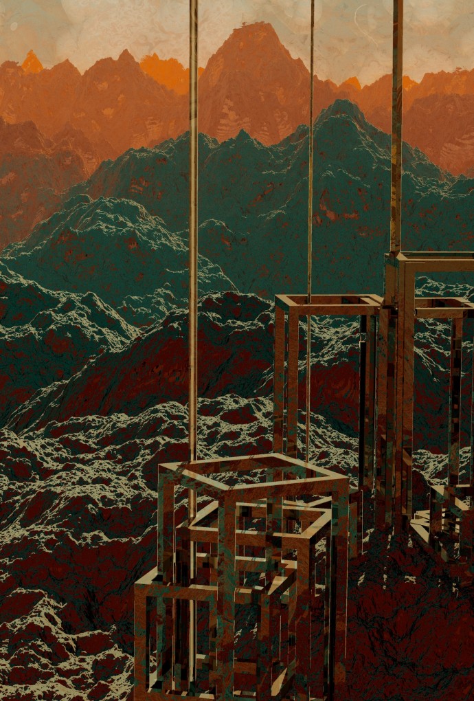 Bild zeigt Ai generierte Landschaft