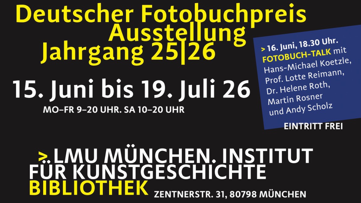 Bild zeigt Plakat für Fotobuchpreis
