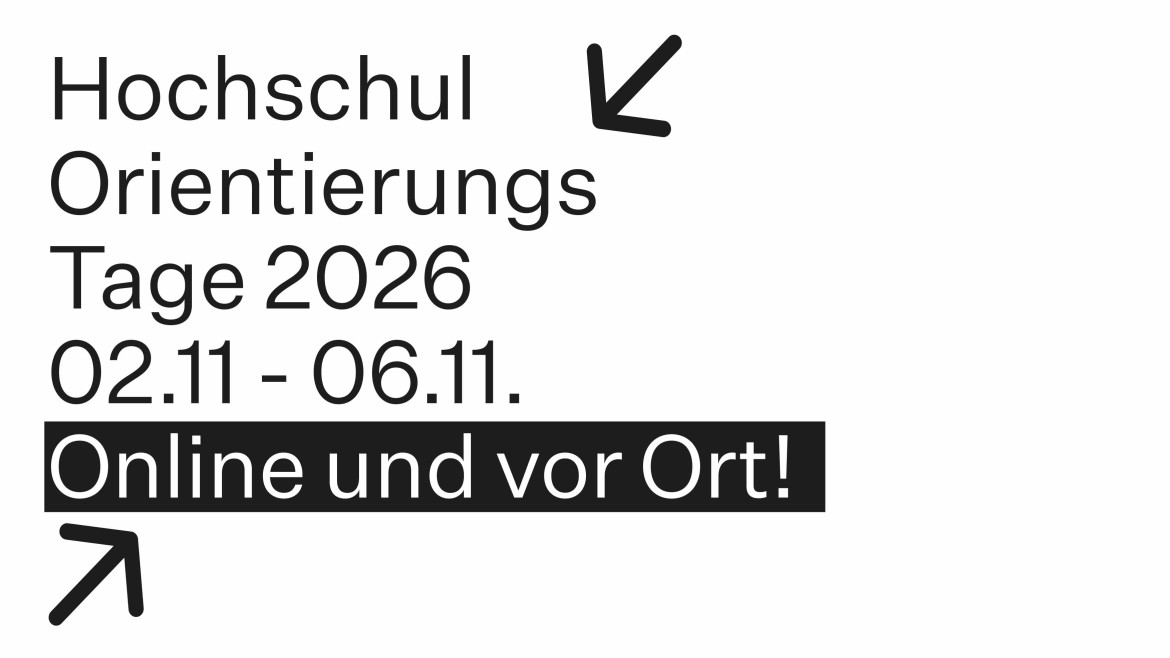 Plakat für die Hochschulorientierungstage