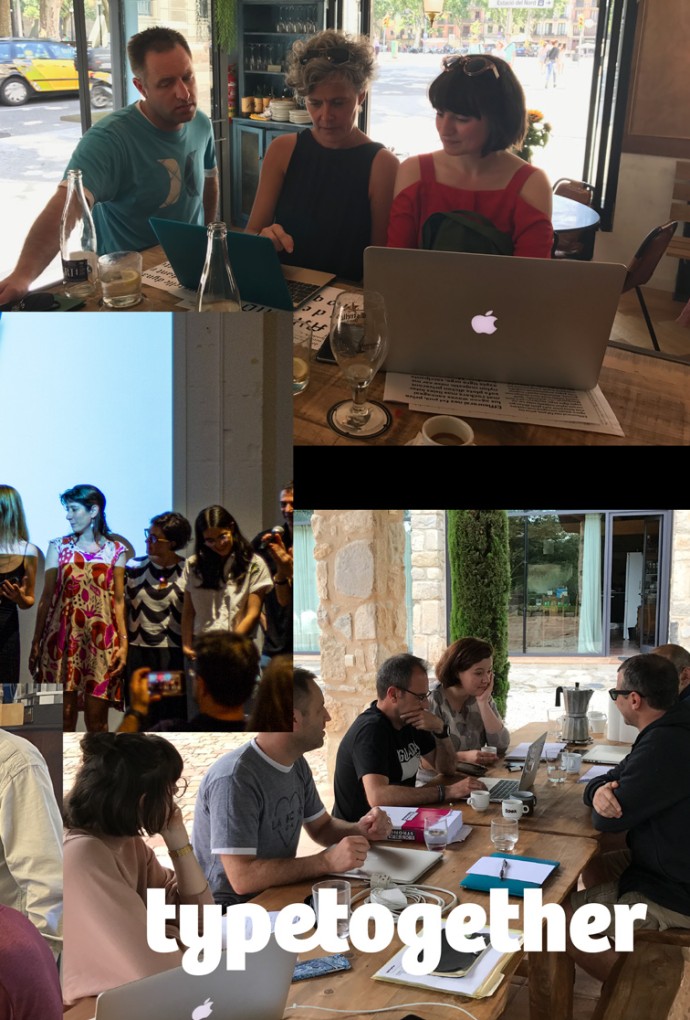 Bild zeigt Fotosammlung von Type Together
